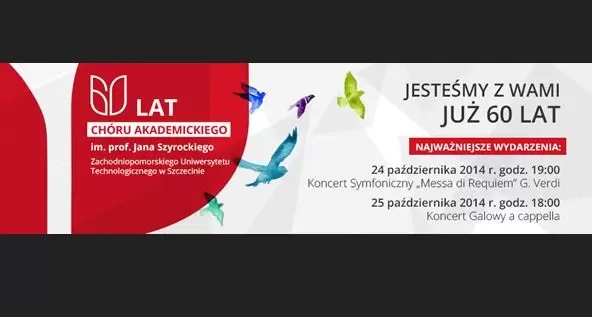 60-lecie Chóru Akademickiego ZUT w Szczecinie 