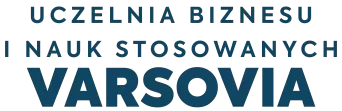 Logo Uczelnia Biznesu i Nauk Stosowanych Varsovia - Filia w Szczecinie <small>(Uczelnia niepubliczna)</small>